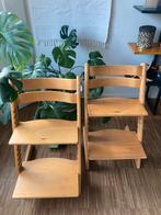 Stokke trip trap stoelen -2 stuks, Gebruikt, Meegroeistoel, Ophalen