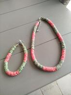 Setje armband + ketting/ surf ketting, Overige materialen, Verstelbaar, Nieuw, Ophalen of Verzenden