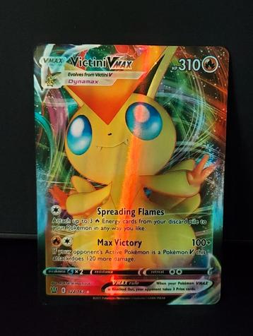 Carte pokémon Victini Vmax beschikbaar voor biedingen
