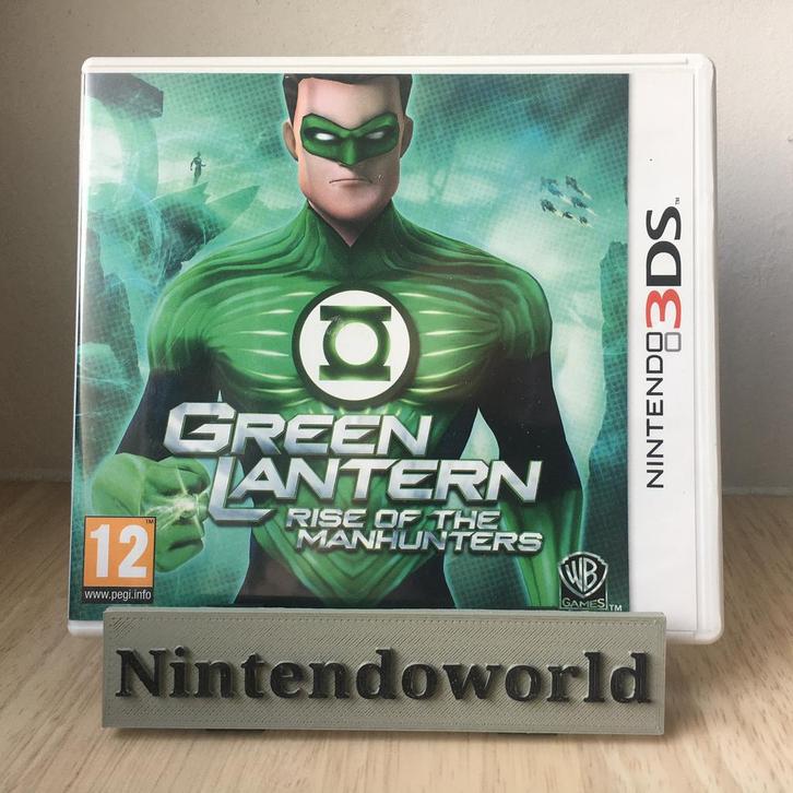 Green Lantern - Rise Of The Manhunters (3DS), Games en Spelcomputers, Games | Nintendo 2DS en 3DS, Zo goed als nieuw, Ophalen of Verzenden