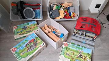 Grote set playtive houten trein beschikbaar voor biedingen