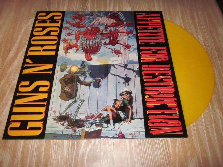 Guns 'n Roses - Appetite for destruction, Cd's en Dvd's, Vinyl | Hardrock en Metal, Zo goed als nieuw, Ophalen of Verzenden
