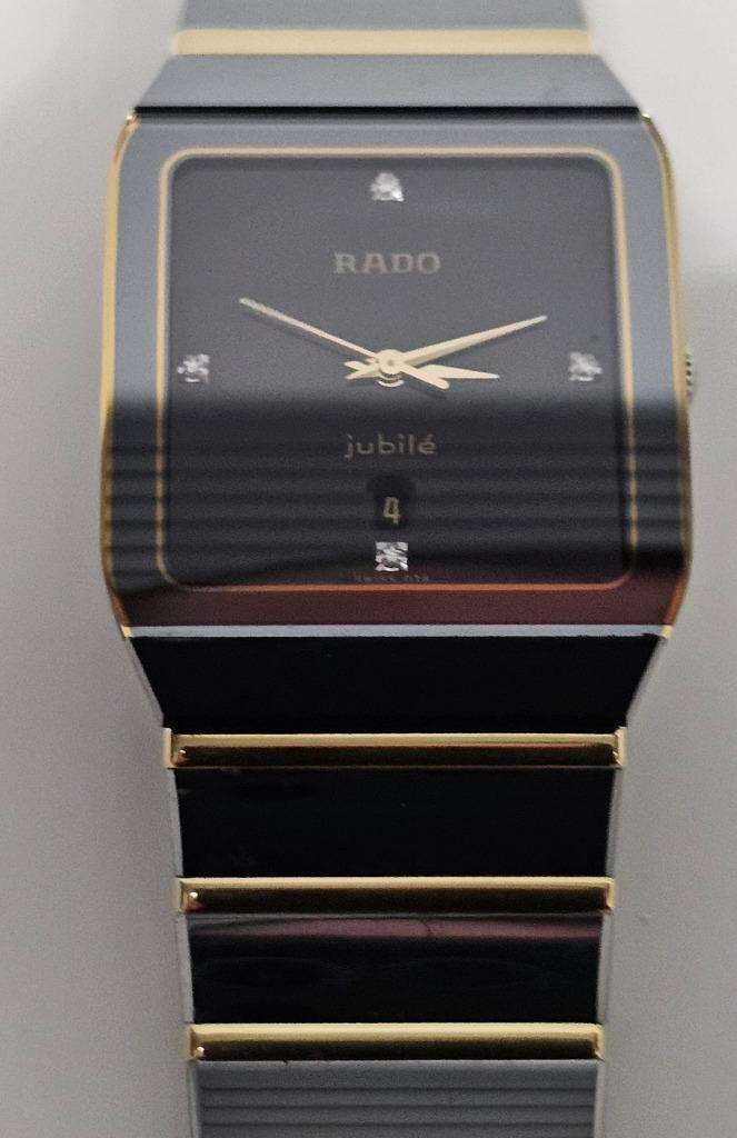 Rado Jubilé, Handtassen en Accessoires, Horloges | Heren, Zo goed als nieuw, Polshorloge, Overige merken, Overige materialen, Overige materialen
