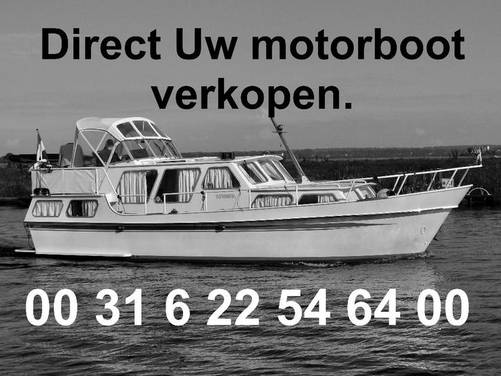 Snel en discreet uw motorboot verkopen., Sports nautiques & Bateaux, Bateaux à moteur & Yachts à moteur, Comme neuf, Acier, 9 à 12 mètres