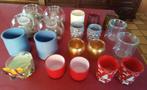 Theelicht houders 27 st voor 5;euro, Ophalen, Zo goed als nieuw