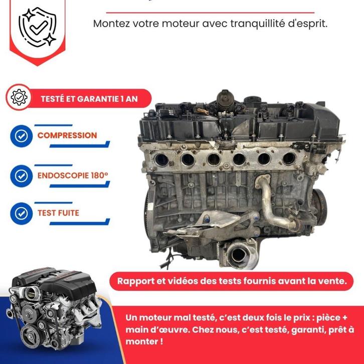 COMPLETE MOTOR BMW X5 E70 3.0si 272CV, Auto-onderdelen, Motor en Toebehoren, BMW, Nieuw, Ophalen of Verzenden