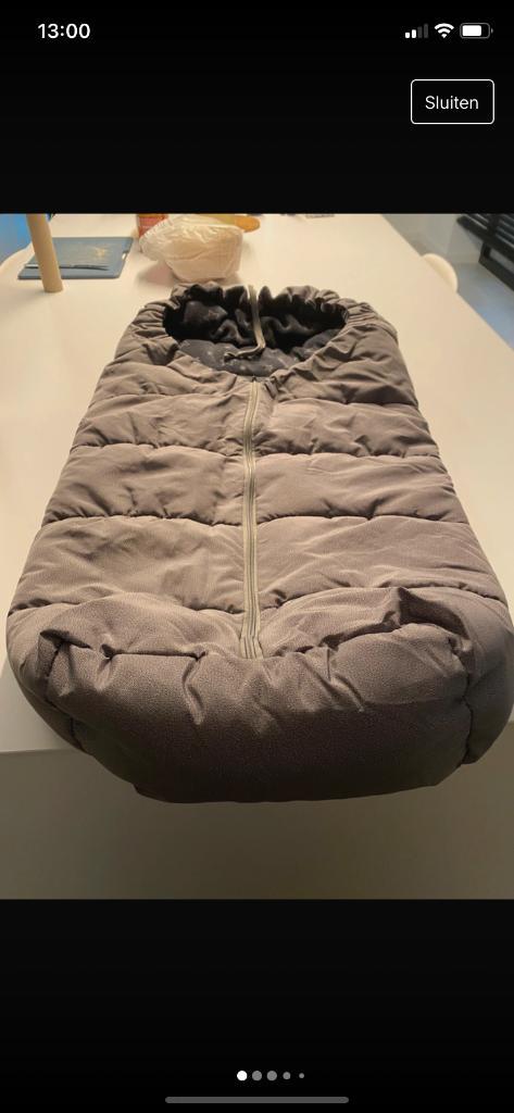 Cangaroo cuddle voetenzak grijs, Kinderen en Baby's, Dekens, Slaapzakjes en Inbakerproducten, Zo goed als nieuw, Overige typen