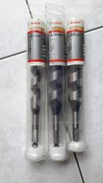 3 houtboren Bosch 22/28/30mm ( NIEUW ), Doe-het-zelf en Bouw, Ophalen of Verzenden, Nieuw