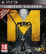 Metro Last Light Limited Edition (Franstalige cover), Games en Spelcomputers, Games | Sony PlayStation 3, Ophalen of Verzenden