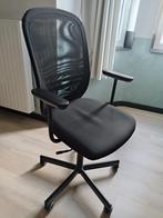 Bureaustoel met armleuningen, Huis en Inrichting, Bureaustoelen, Ophalen, Zwart, Zo goed als nieuw, Bureaustoel