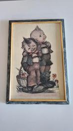 Hummel, prent op doek 32x23, Comme neuf, Enfant, Enlèvement ou Envoi, Gravure