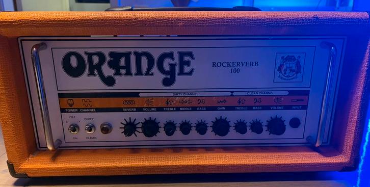 Orange Rockreverb 100 mk1 te ruil/te koop, Muziek en Instrumenten, Versterkers | Bas en Gitaar, Gebruikt, Ophalen