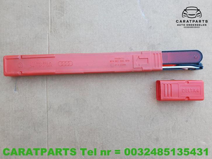 1T0860250A Audi gevarendriehoek Volkswagen Seat Skoda Cupra, Auto-onderdelen, Overige Auto-onderdelen, Audi, Volkswagen, Gebruikt