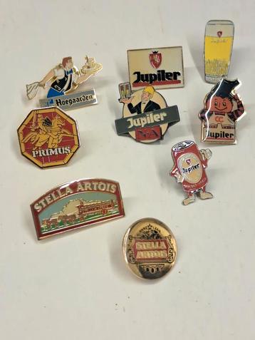 Verschillende bier pins  apart te koop beschikbaar voor biedingen