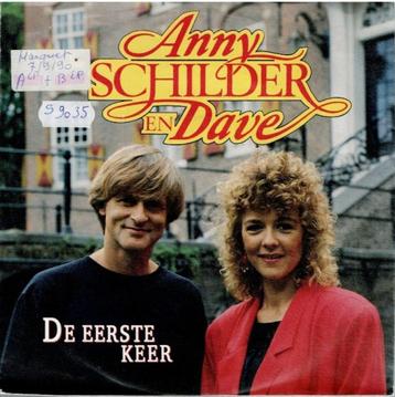 Vinyl, 7"   -   Anny Schilder En Dave   – De Eerste Keer beschikbaar voor biedingen