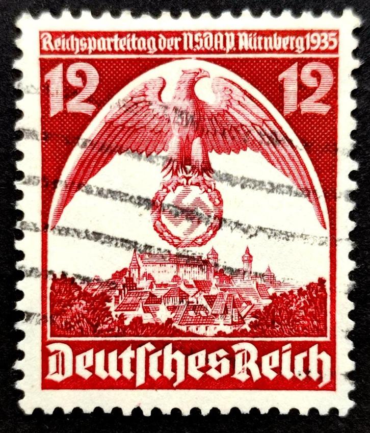 Deutsches Reich: REICHSPARTEITAG 1935, Postzegels en Munten, Postzegels | Europa | Duitsland, Gestempeld, Overige periodes, Ophalen of Verzenden