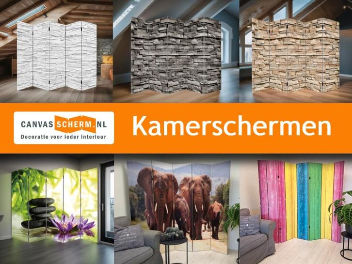 kamerschermen - Paravent - Scheidingswanden - Raamschermen, Huis en Inrichting, Kasten | Overige, Nieuw, Verzenden