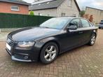 Audi a4 2.0 tdi 146000 km eerste eigenaar 12/2009 euro5, Auto's, Zwart, 4 cilinders, A4, Zwart