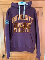 Superdry L bordeauxrode hoodie, Kleding | Heren, Maat 52/54 (L), Overige kleuren, Ophalen of Verzenden, Gedragen