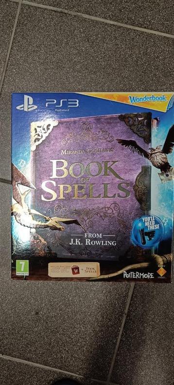 Wonderbook: Book of Spells from j.r. Rowling Harry potter beschikbaar voor biedingen