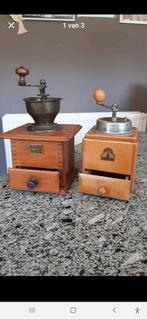 2 Oude koffiemolens, Antiek en Kunst, Ophalen