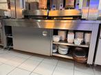 RVS Inox Werktafels - Wandrekken - Horeca Inox meubilair, Huis en Inrichting, Kasten | Buffetkasten, Ophalen, Gebruikt