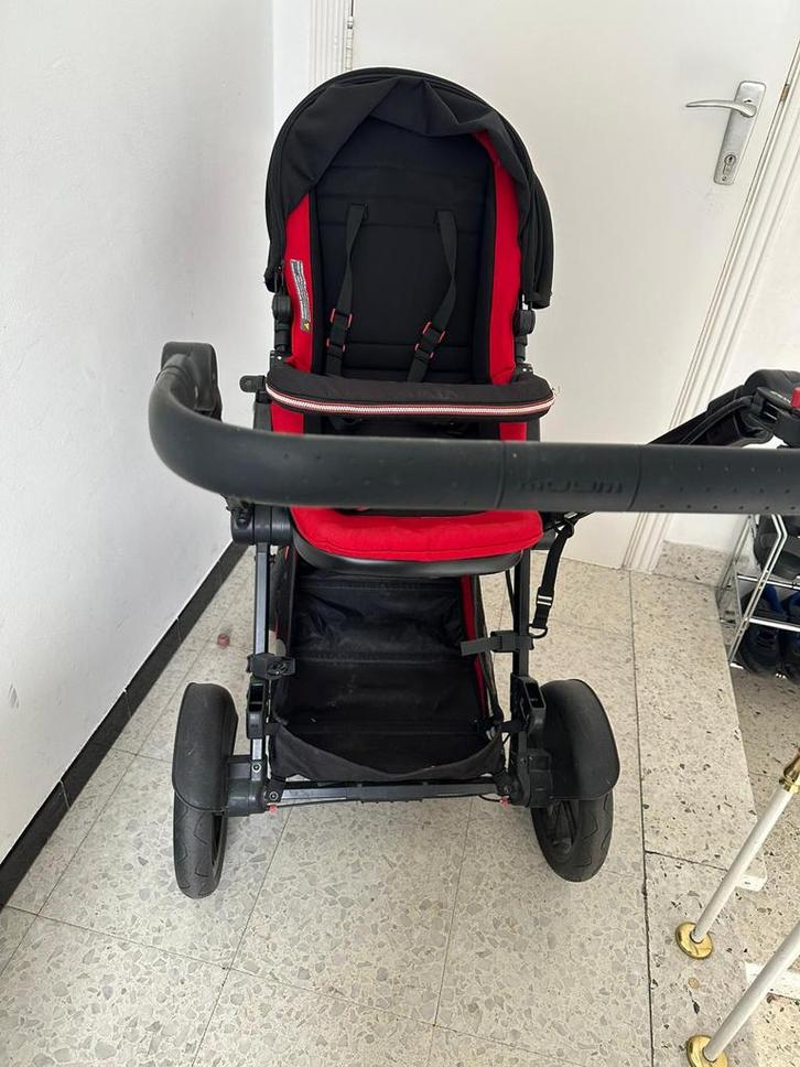 In goede staat kinderwagen, Kinderen en Baby's, Kinderwagens en Combinaties, Gebruikt, Kinderwagen, Overige merken, Duowagen, Met autostoeltje