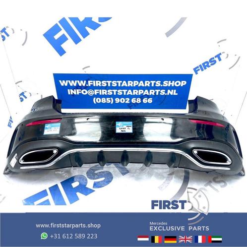 W177 A KLASSE AMG ACHTERBUMPER COMPLEET ZWART WIT GRIJS Merc, Auto-onderdelen, Carrosserie, Bumper, Mercedes-Benz, Achter, Gebruikt