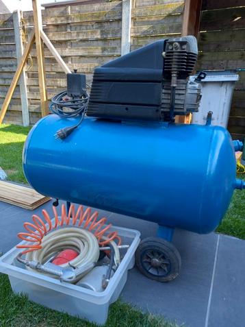 Compressor, Doe-het-zelf en Bouw, Compressors, Ophalen, Gebruikt