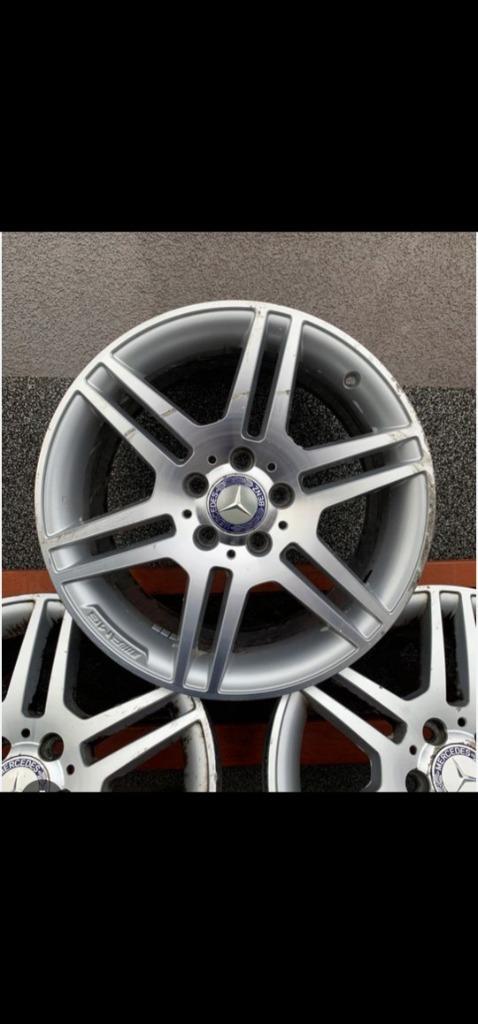 4 amg 17 velgen, Auto-onderdelen, Banden en Velgen, Velg(en), 17 inch, 225 mm, Personenwagen, Gebruikt, Ophalen