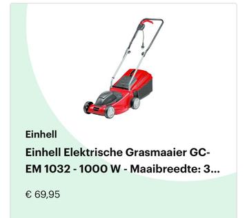 Splinternieuwe grasmaaier * 2 jaar garantie* beschikbaar voor biedingen