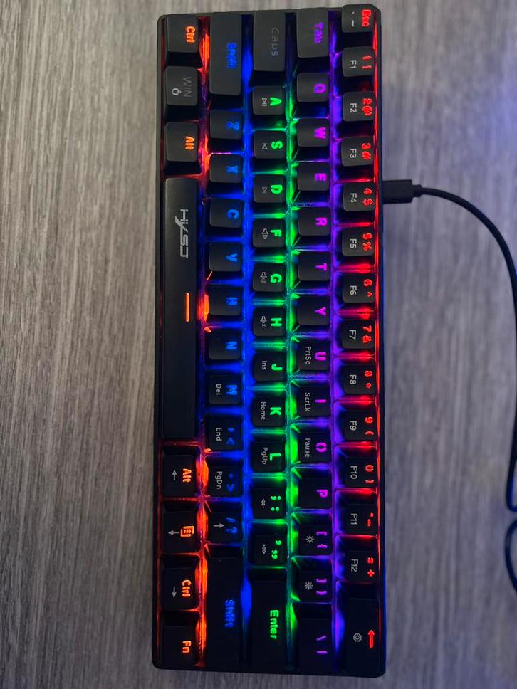 Clavier (de jeu), Informatique & Logiciels, Claviers, Comme neuf, Autres dispositions, Filaire, Clavier gamer, Enlèvement