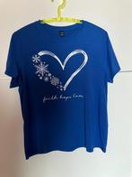 Mooi T-shirt, Kleding | Dames, T-shirts, Blauw, Maat 46/48 (XL) of groter, Ophalen of Verzenden, Zo goed als nieuw