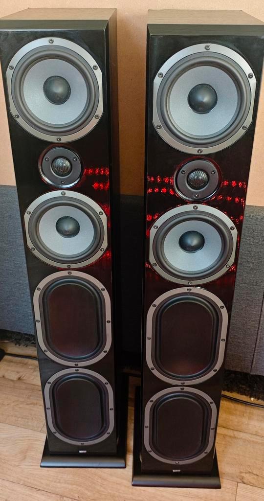 Colonnes Audio Pro, TV, Hi-fi & Vidéo, Enceintes, Comme neuf, Haut-parleurs Frontaux, Arrière ou Stéréo, 120 watts ou plus, Enlèvement