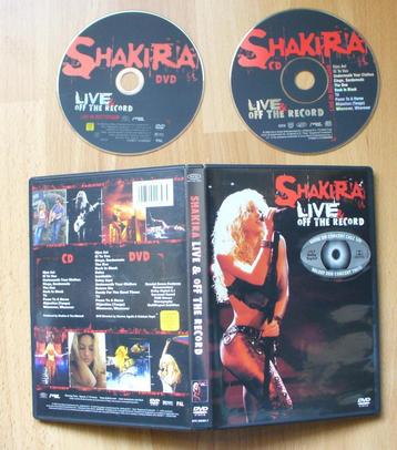 CD+DVD SHAKIRA - LIVE OFF THE RECORD - POP ROCK NEDERLAND beschikbaar voor biedingen