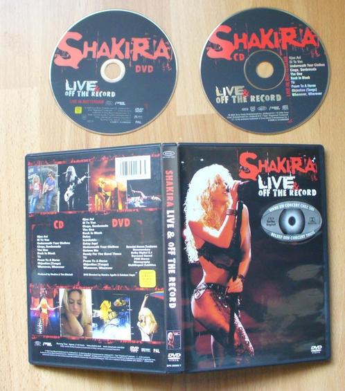 CD+DVD SHAKIRA - LIVE OFF THE RECORD - POP ROCK NEDERLAND, Cd's en Dvd's, Cd's | Pop, Zo goed als nieuw, 2000 tot heden, Ophalen of Verzenden