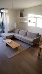 Chaise longue bank ASTHA beige hoek links van SOFACOMPANY, Ophalen, Hout, 75 tot 100 cm, Zo goed als nieuw