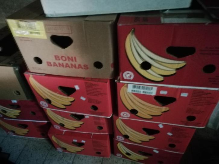 Caisses à bananes pour déménagement : à donner., Doe-het-zelf en Bouw, Kratten en Dozen, Gebruikt, Bak of Kist, Ophalen