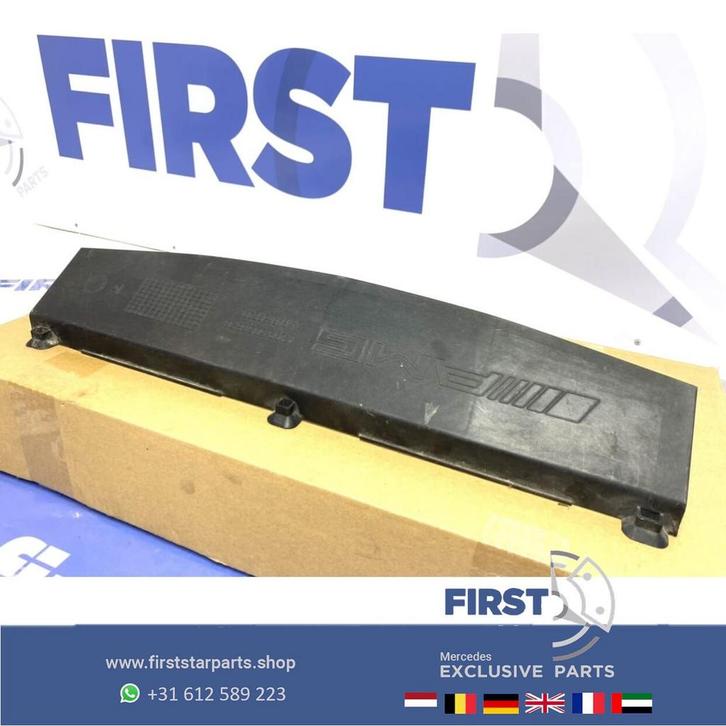 W204 C63 W212 E63 AMG OLIEKOELER LUCHT GELEIDER PLASTIC HOUD, Auto-onderdelen, Carrosserie, Bumper, Mercedes-Benz, Voor, Gebruikt