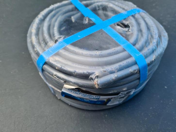 3 rollen Installatiekabels, Doe-het-zelf en Bouw, Elektriciteit en Kabels, Nieuw, Kabel of Snoer, Ophalen