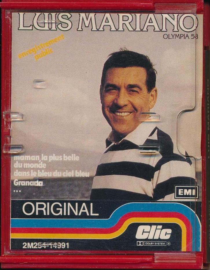 Music cassette:  Olympia 58  + Les plus grandes oprérettes, Cd's en Dvd's, Cassettebandjes, Gebruikt, Origineel, Overige genres