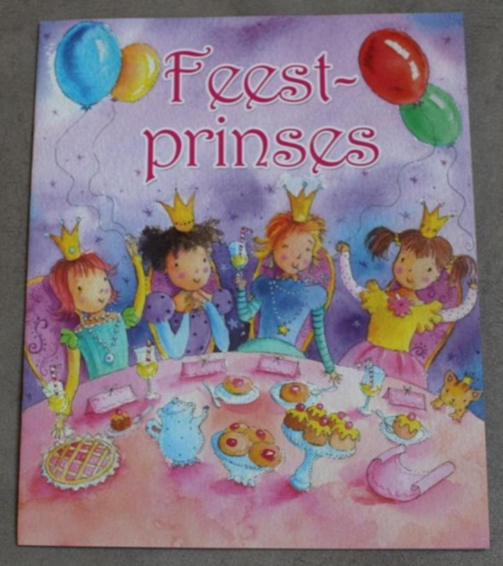 'Feestprinses' – Lees- en knutselboekje, Boeken, Kinderboeken | Kleuters, Zo goed als nieuw, Fictie algemeen, 5 of 6 jaar, Jongen of Meisje