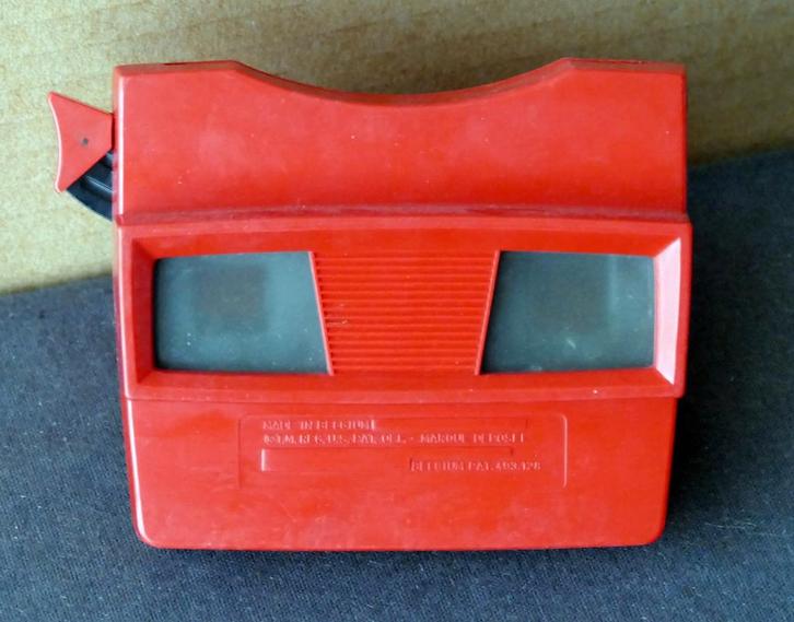 View-master Visionneuse Type G Rouge - Testée : OK !, Antiquités & Art, Antiquités | Jouets, Enlèvement ou Envoi