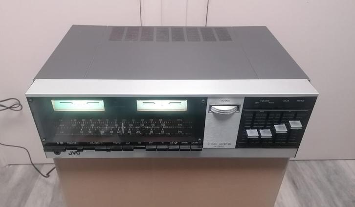 JVC JR-S100 AM/FM Stereo Receiver, Audio, Tv en Foto, Stereoketens, Zo goed als nieuw, Tuner of Radio, JVC, Ophalen