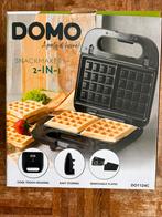 Nooit gebruikte Domo Croque -Wafel 2-in-1, Enlèvement, Plaques amovibles, Neuf