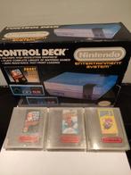 Nintendo NES control Deck + série Mario, Utilisé, Enlèvement ou Envoi