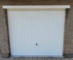 GARAGEPOORT HORMANN IN MERANTI, Doe-het-zelf en Bouw, Ophalen, Gebruikt, 120 cm of meer, Garagedeur