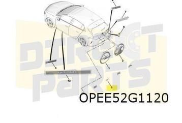 Opel Astra L (1/22-) (O5) embleem tekst "Astra" op achterkle beschikbaar voor biedingen