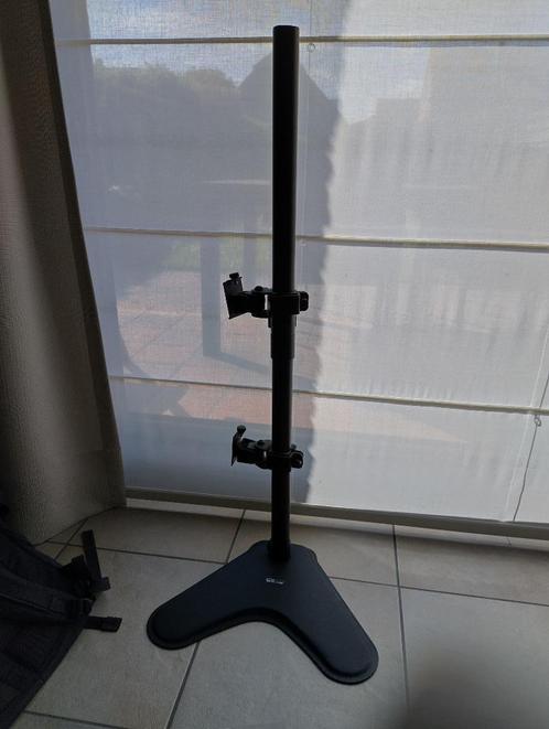 Monitorstandaard - Newstar Neomounts FPMA-D550DDVBLACK, Computers en Software, Laptopstandaarden, Zo goed als nieuw, In hoogte verstelbaar