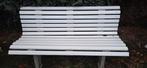 witte pvc tuinbank, breedte 1500mm, Ophalen, Gebruikt